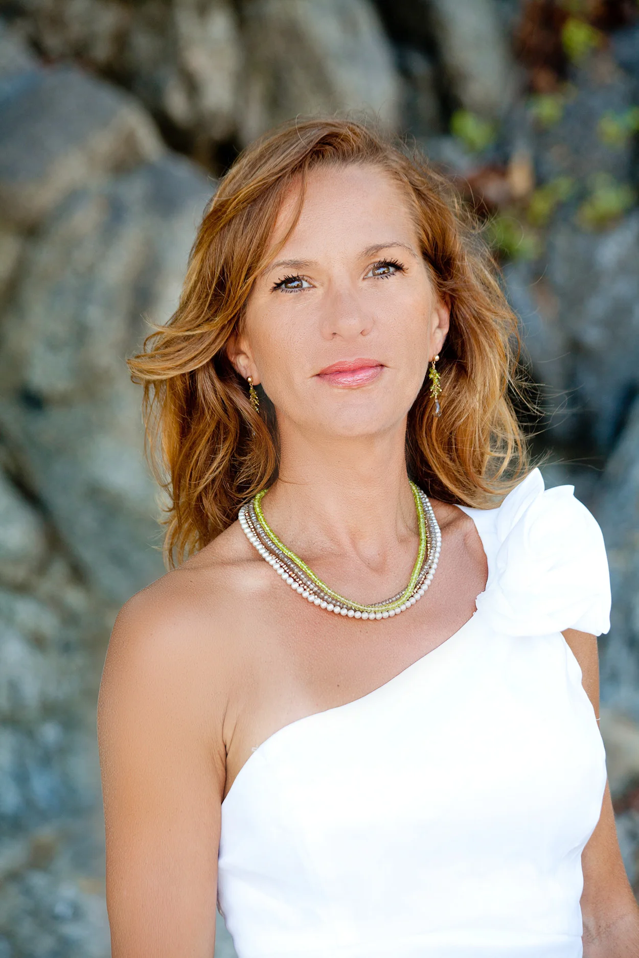 Green Cleopatra Necklace by Sayulita Sol Jewelry