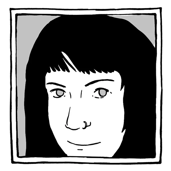 self-portrait by Sarah