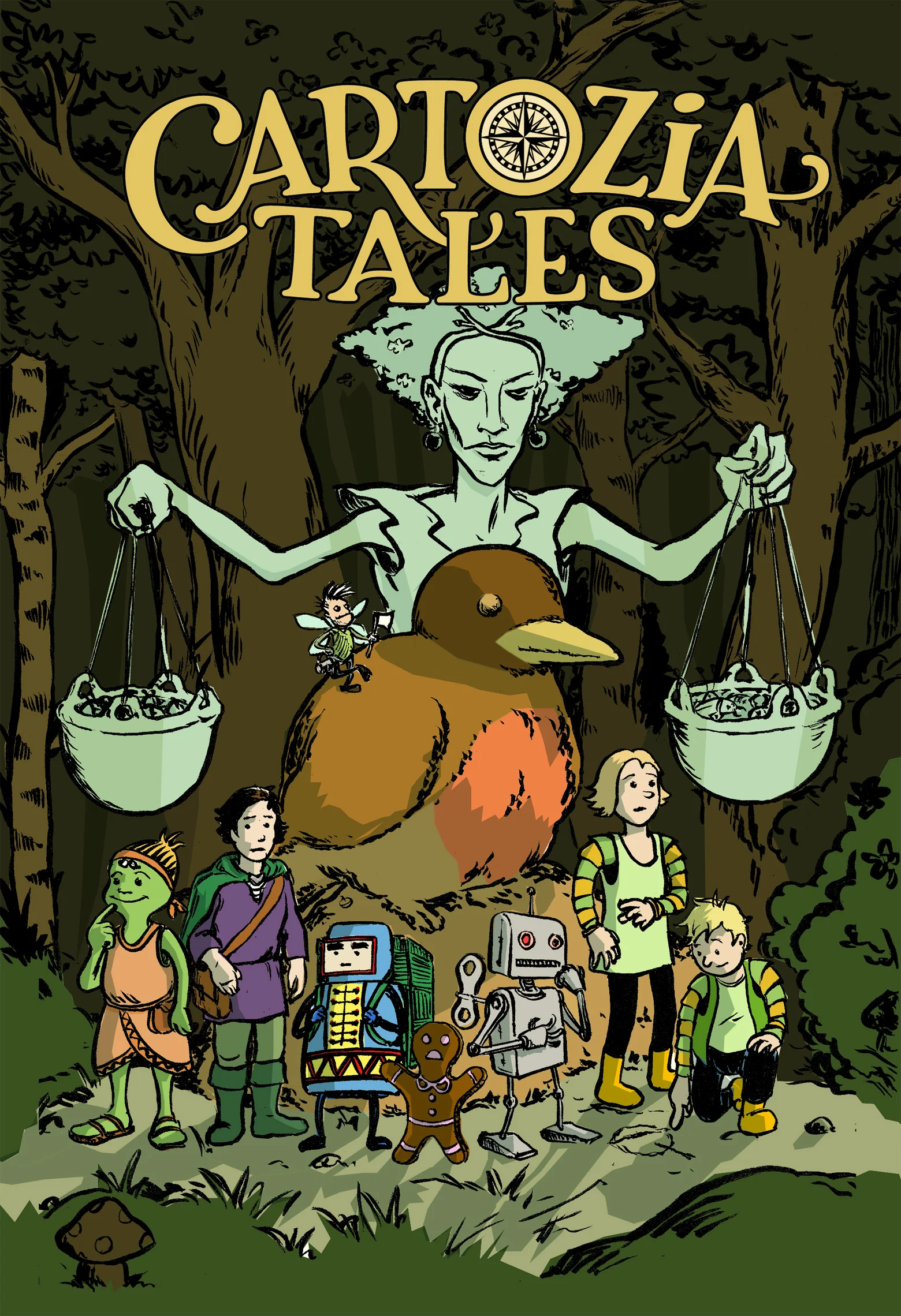 An assortment of young heroes, by Mike & Isaac