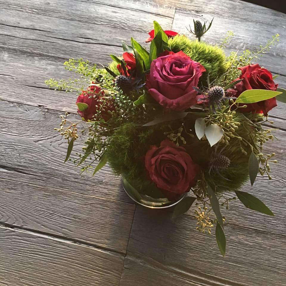 Rustic Flower Arrangement for Patrick J Clayton Productions
