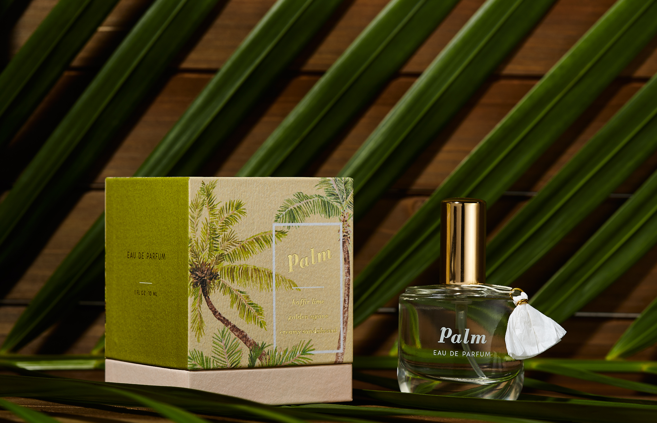 Prop Styling * Product Styling * Photography * Beauty * Perfume * Anthropologie * Palm Leaves * Stylist: Josephine Castellano JosCast.com Photographer: Amanda James Photo