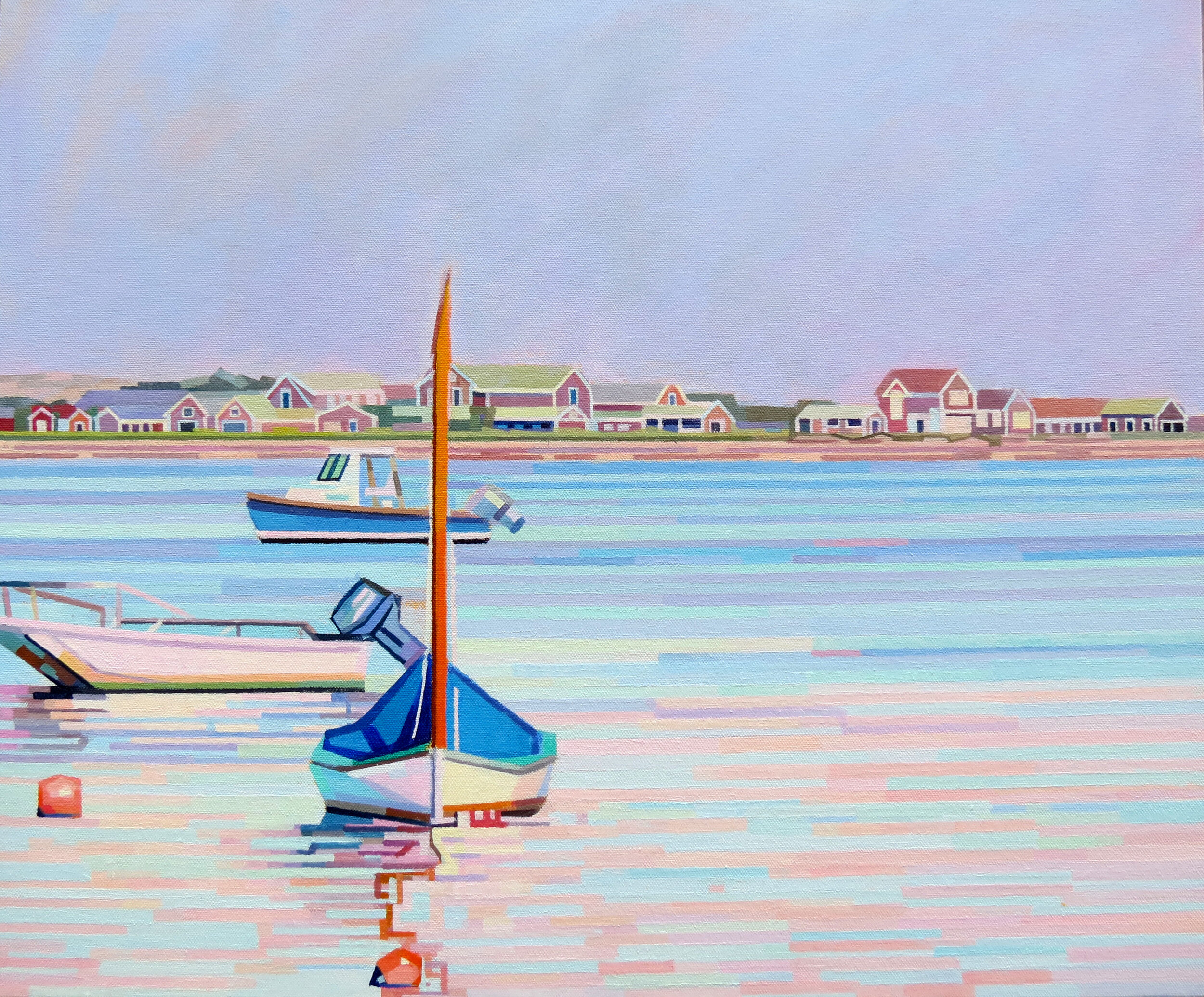 Moored 20x16 sold