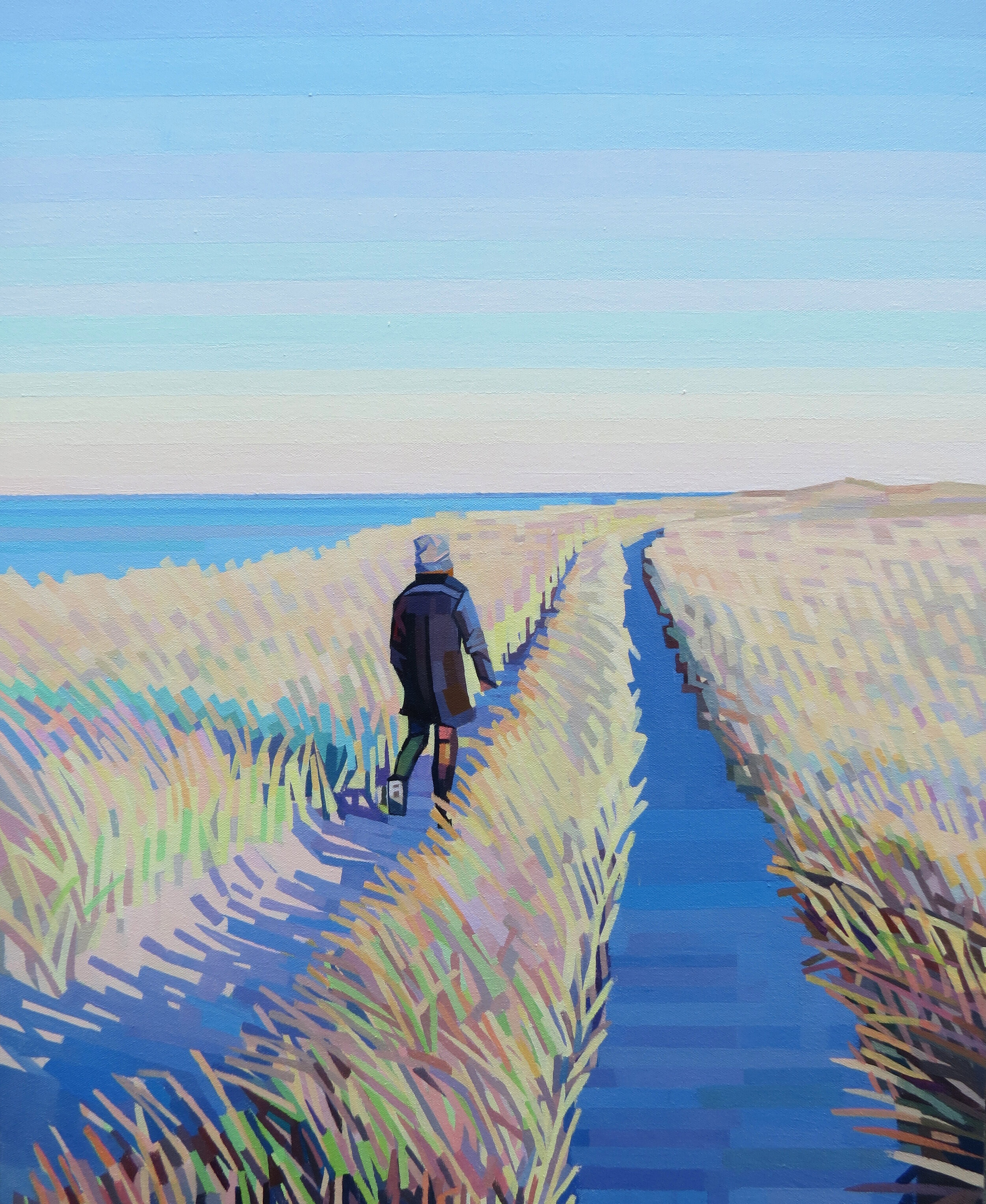 Dune Walk 24x30 sold