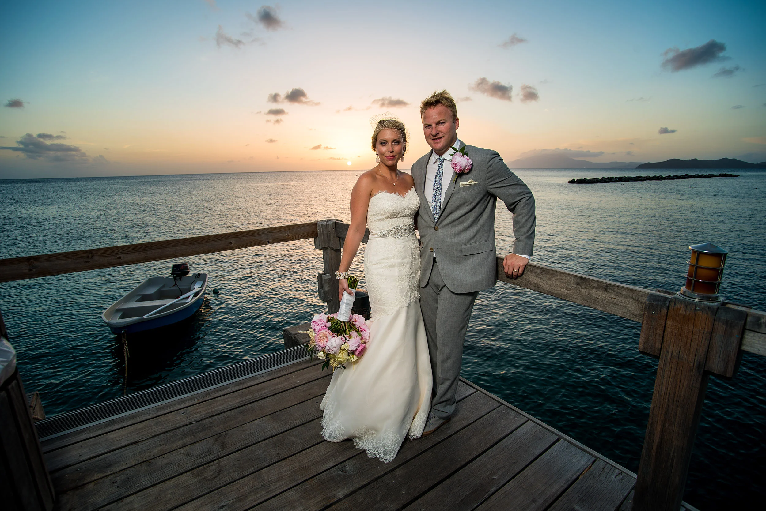 Malea + Eric Wedding in St. Kitts 