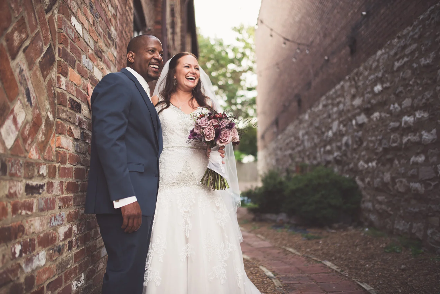 Jessica + Jonte Wedding at Cannery Ballroom in Nashville 