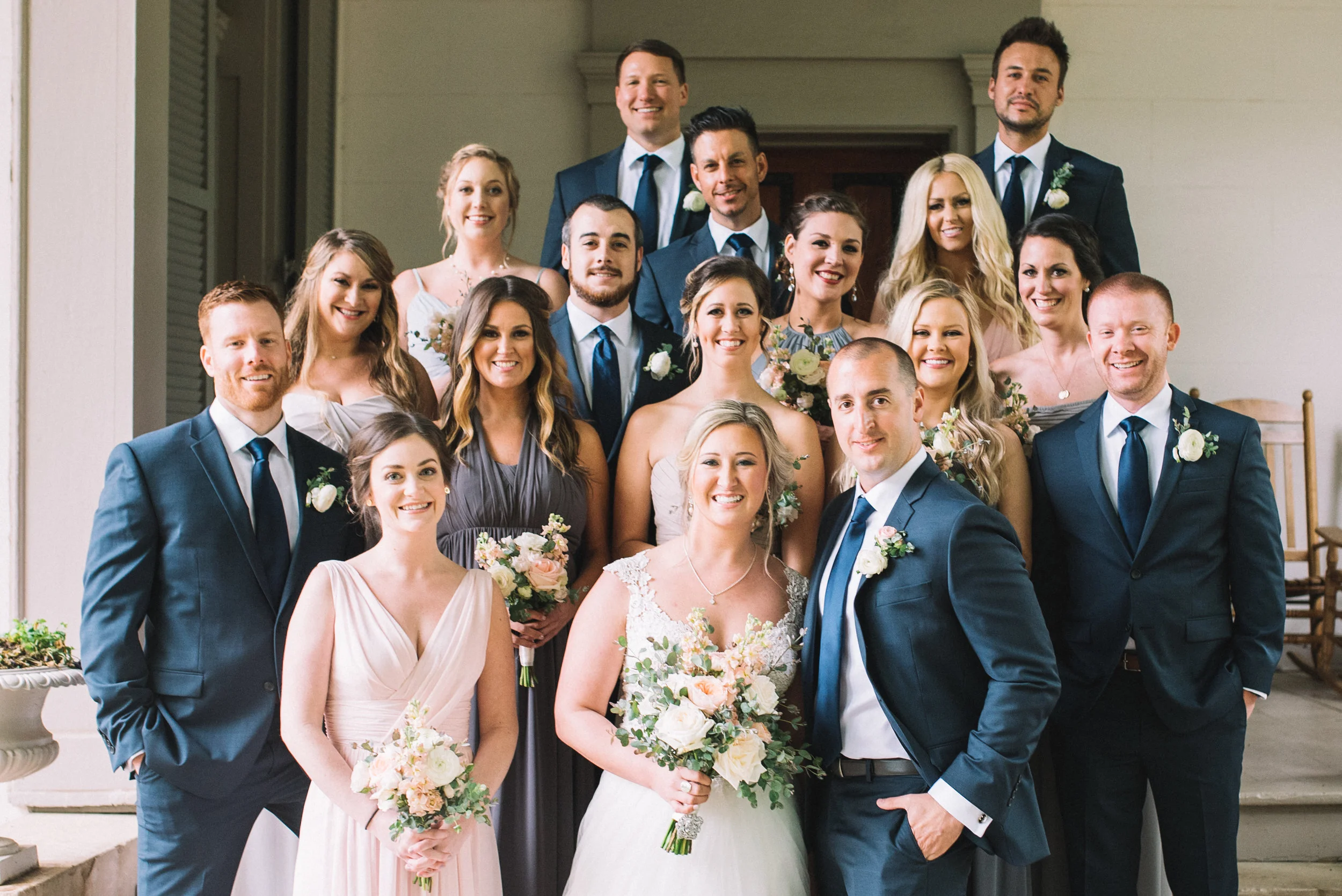 Jennifer + Chad Wedding at the Belle Meade Plantation in Nashville