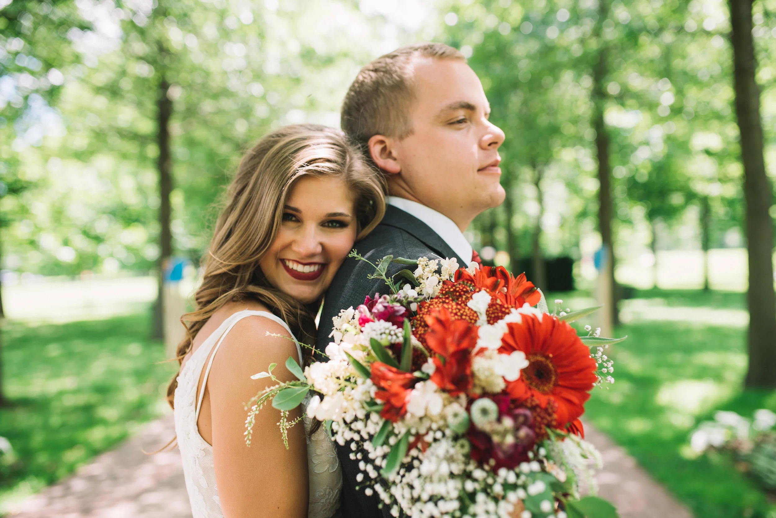 Jaclyn + Jake Wedding at The Stern Center in Rock Island Illinois 