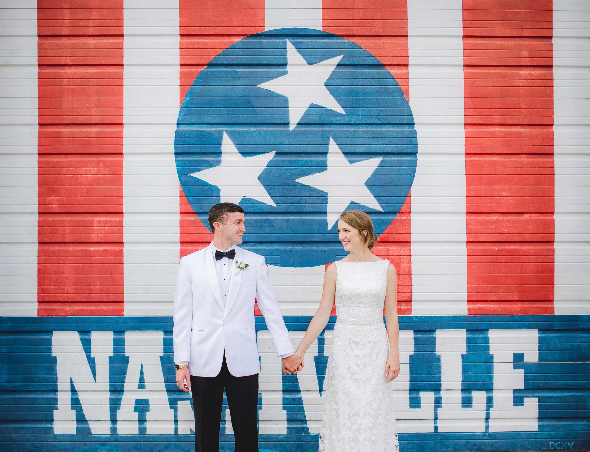 Steph + Geoff Wedding at Marathon Music Works in Nashville