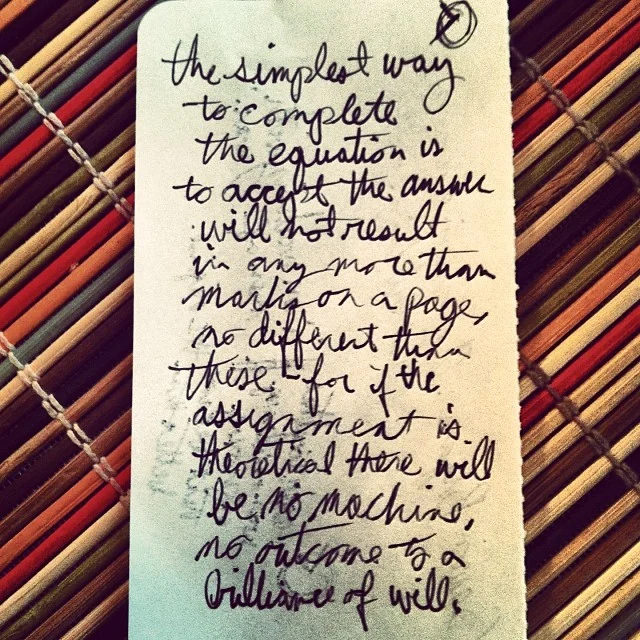 Nightstand Artifact: 1.19.2014