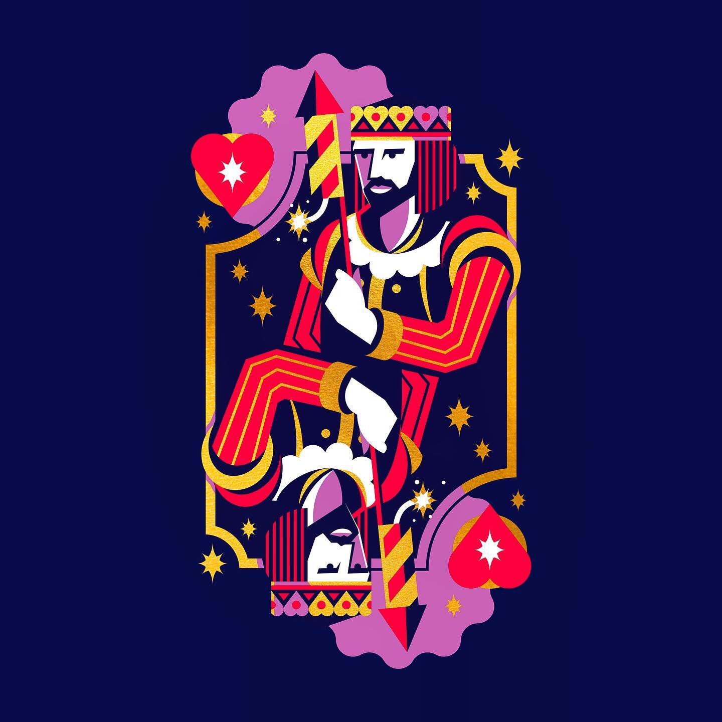 The Jack of fireworks 💥 👑 #graphicdesign #illustration #illustrator #illustratorsoninstagram #illustrationoftheday #vectorart #playingcards #magic #dribbble
