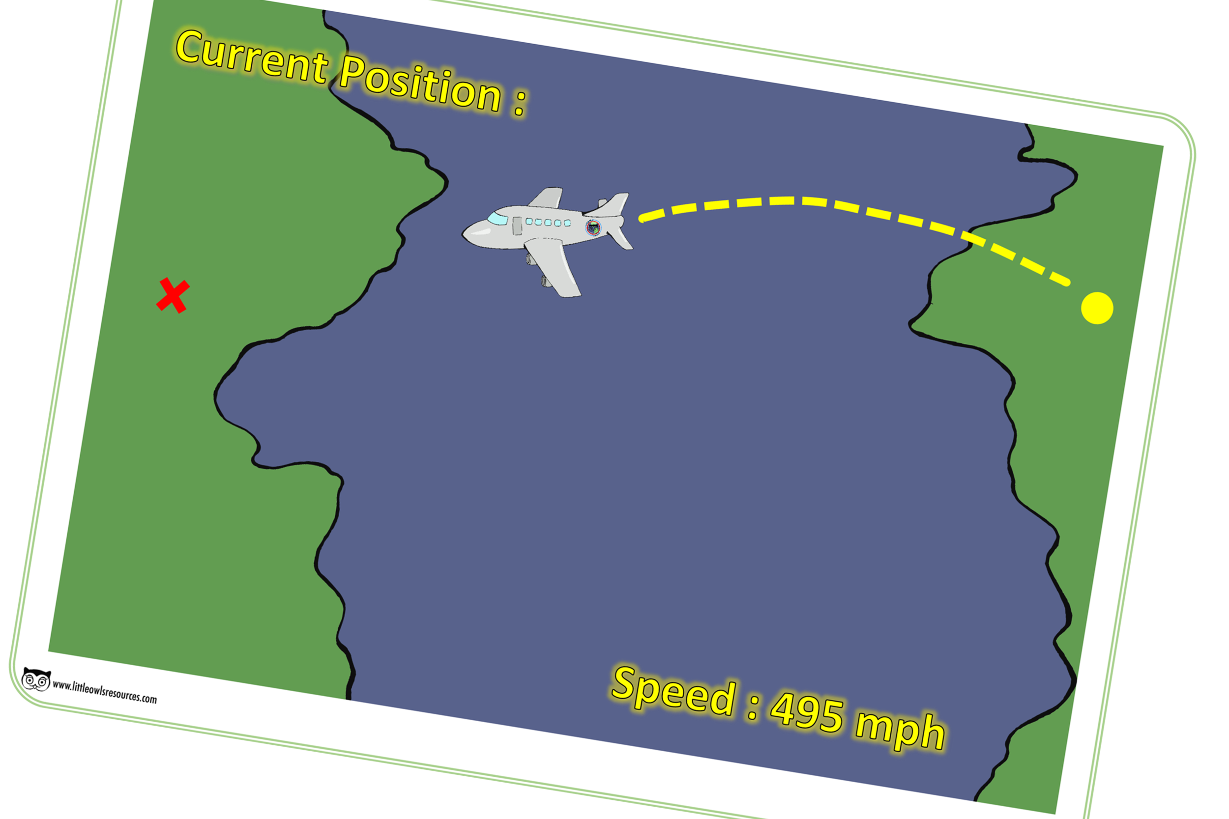 FREE Aeroplane Position Poster printable airport role-play Early Years ...