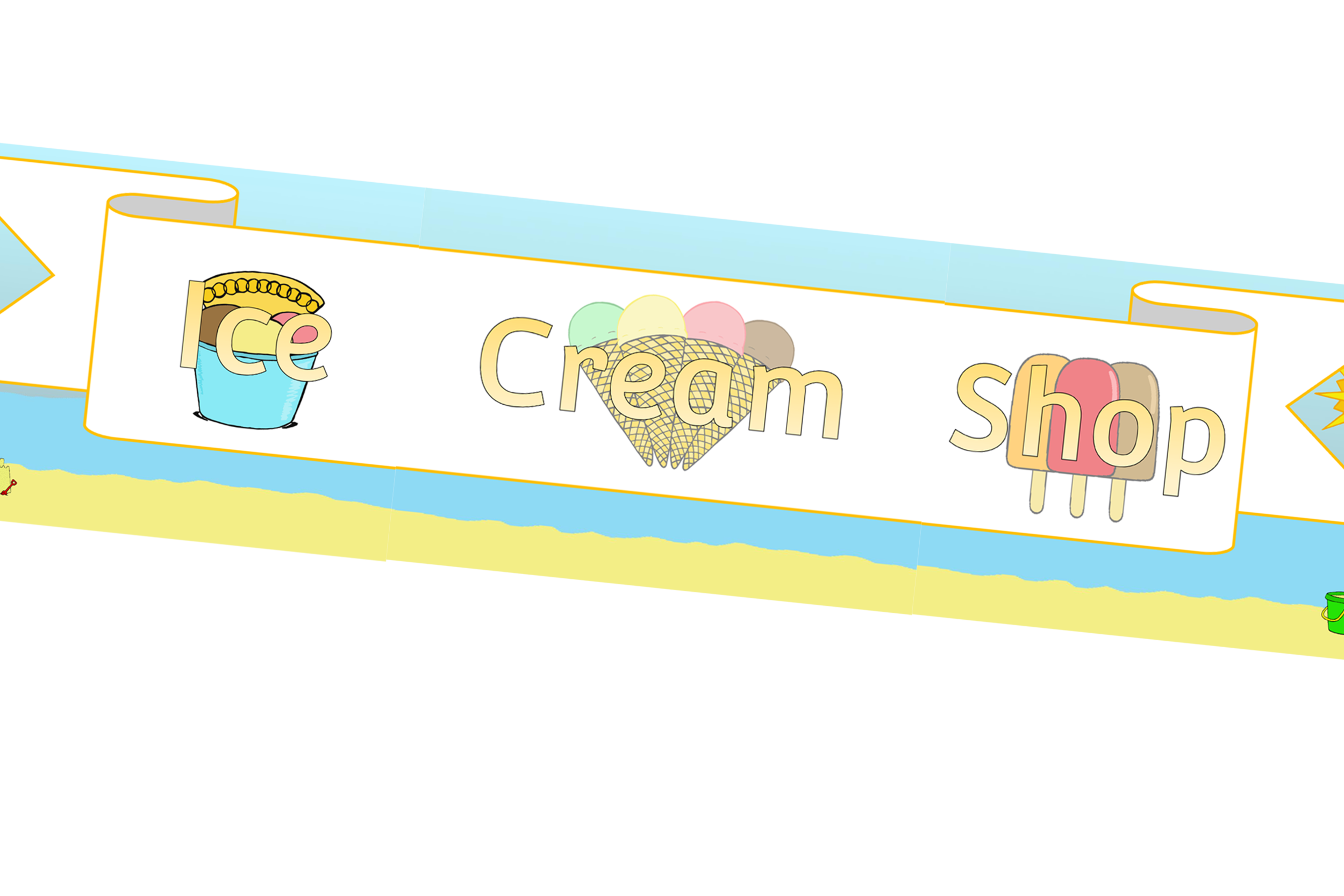 Ice Cream Shop Link Page — Little Owls Resources FREE
