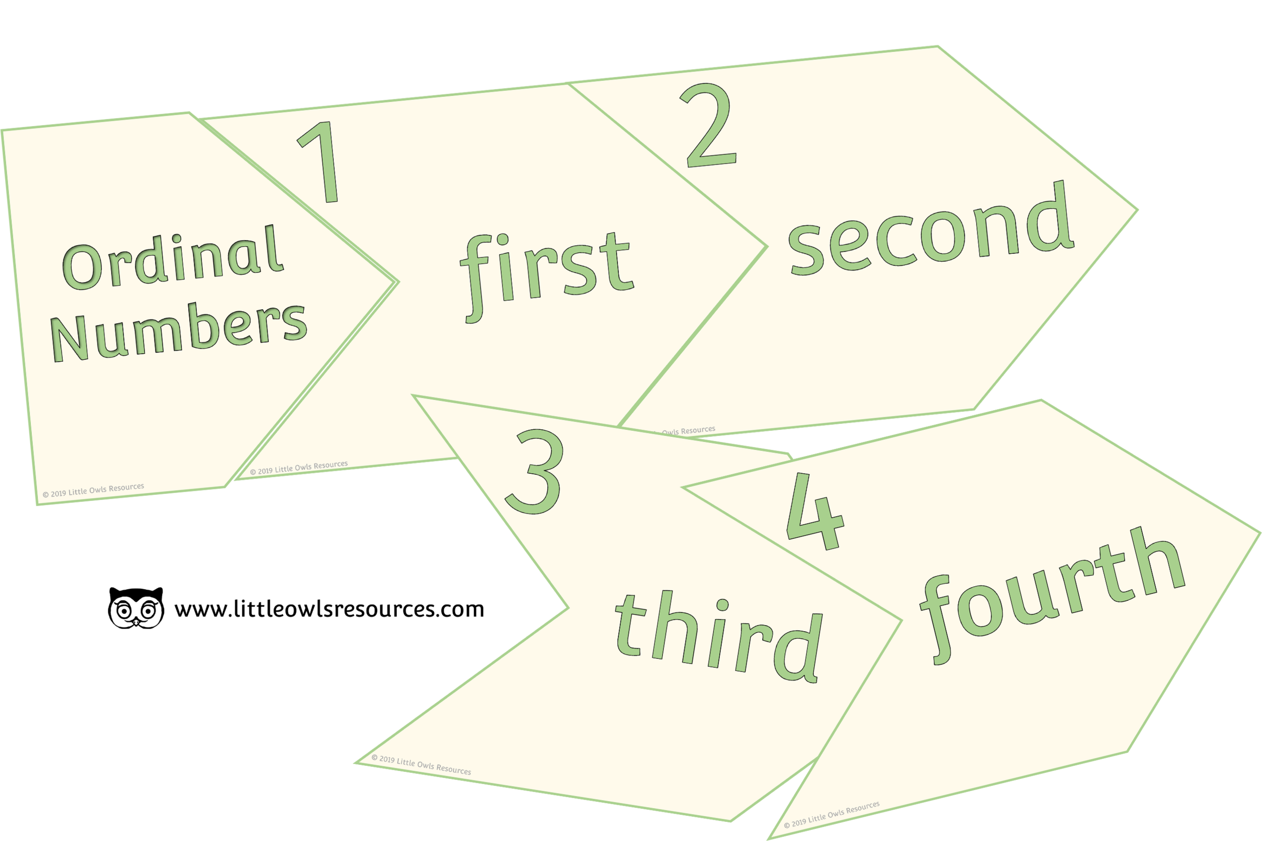 free ordinal numbers floor activity printable early years ey eyfs resource download little owls resources free