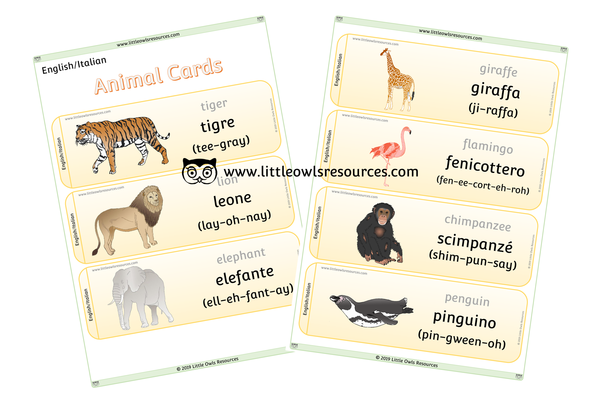 Animal Cards (Italian) Cover.png