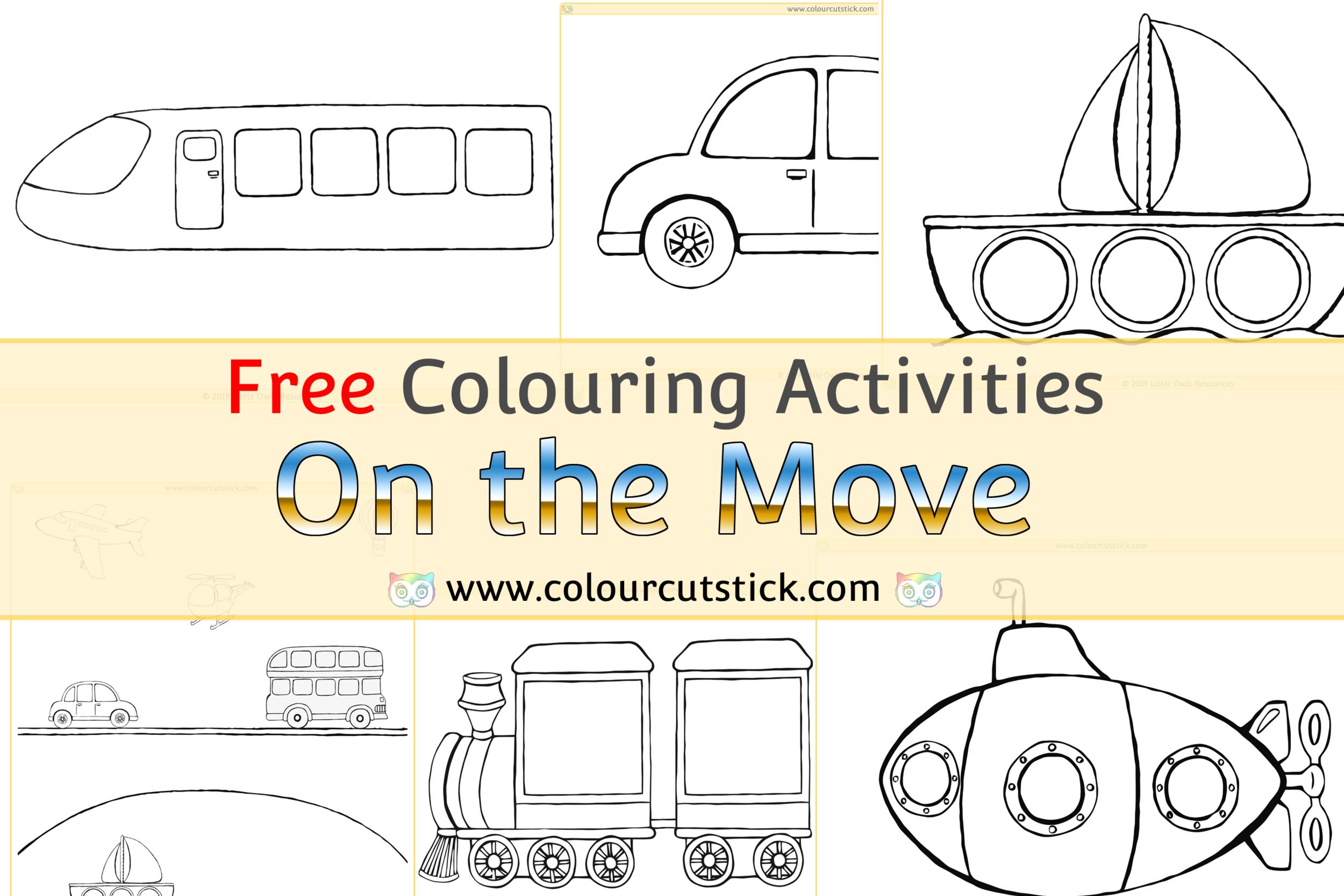 FREE Colouring Sheets Early Years (EYFS) Printable Resource — Little