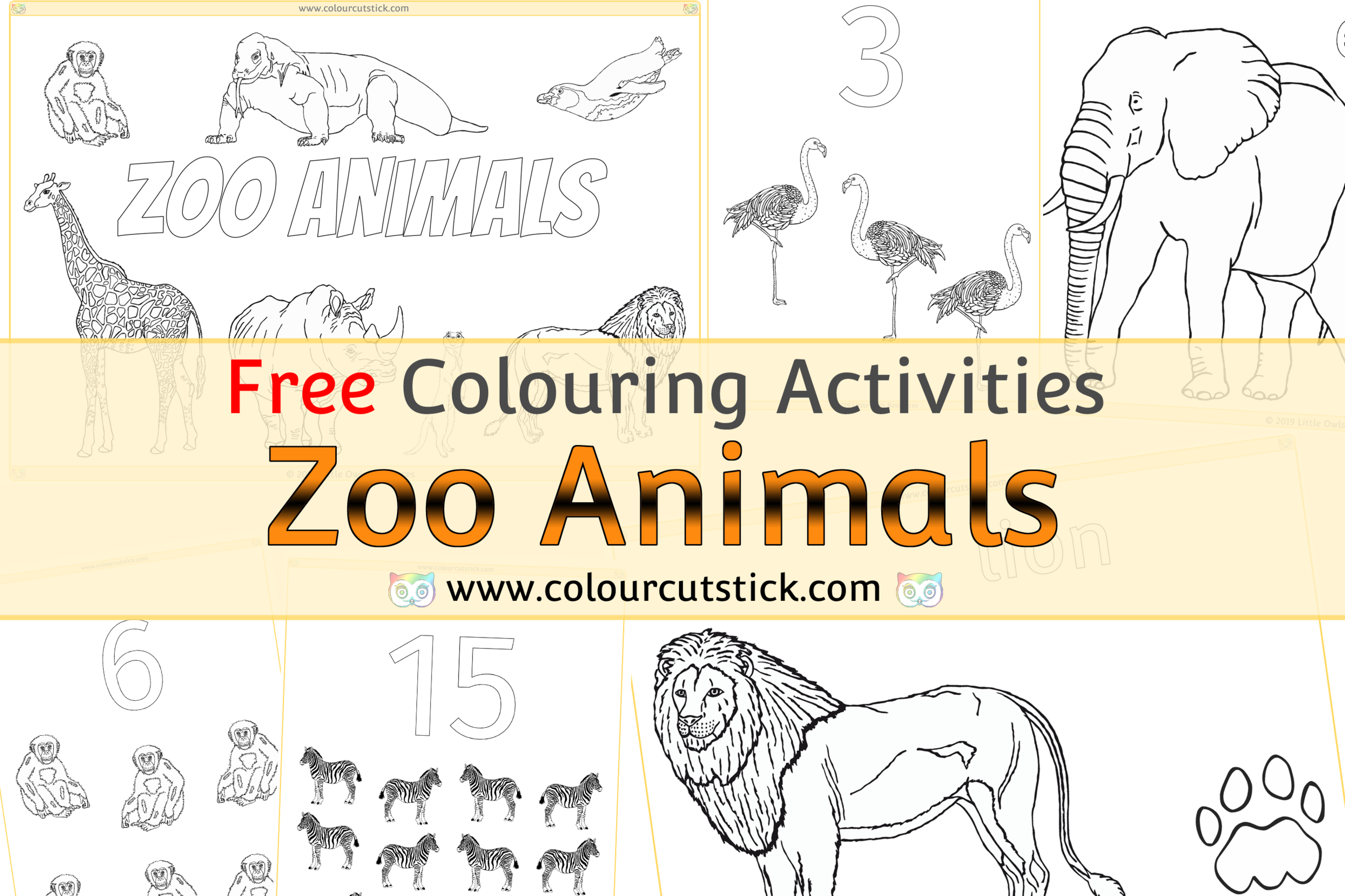 FREE Colouring Sheets Early Years (EYFS) Printable Resource — Little Owls Resources - FREE