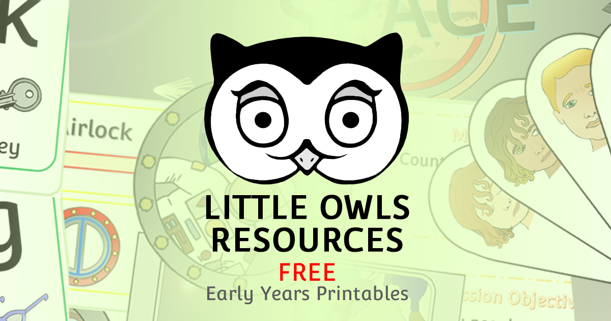 Little Owls Resources FREE Early Years Printable Resources — Little