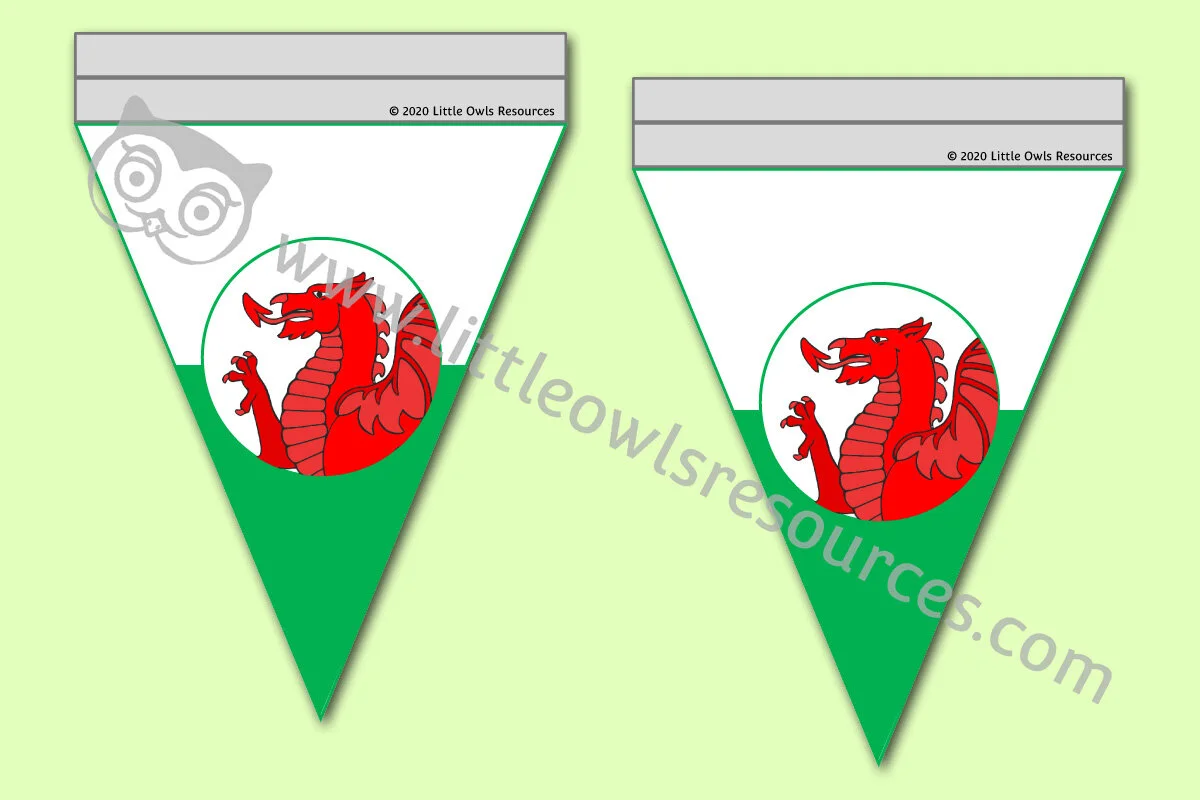 FREE Welsh English Dual Language Printable Early Years EYFS Preschool 