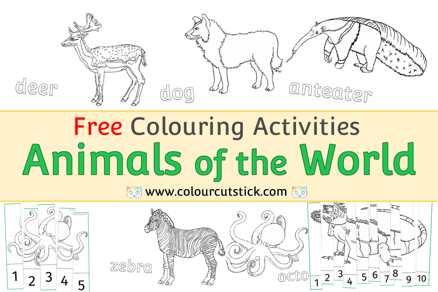 FREE Colouring Sheets Early Years (EYFS) Printable Resource — Little Owls Resources - FREE