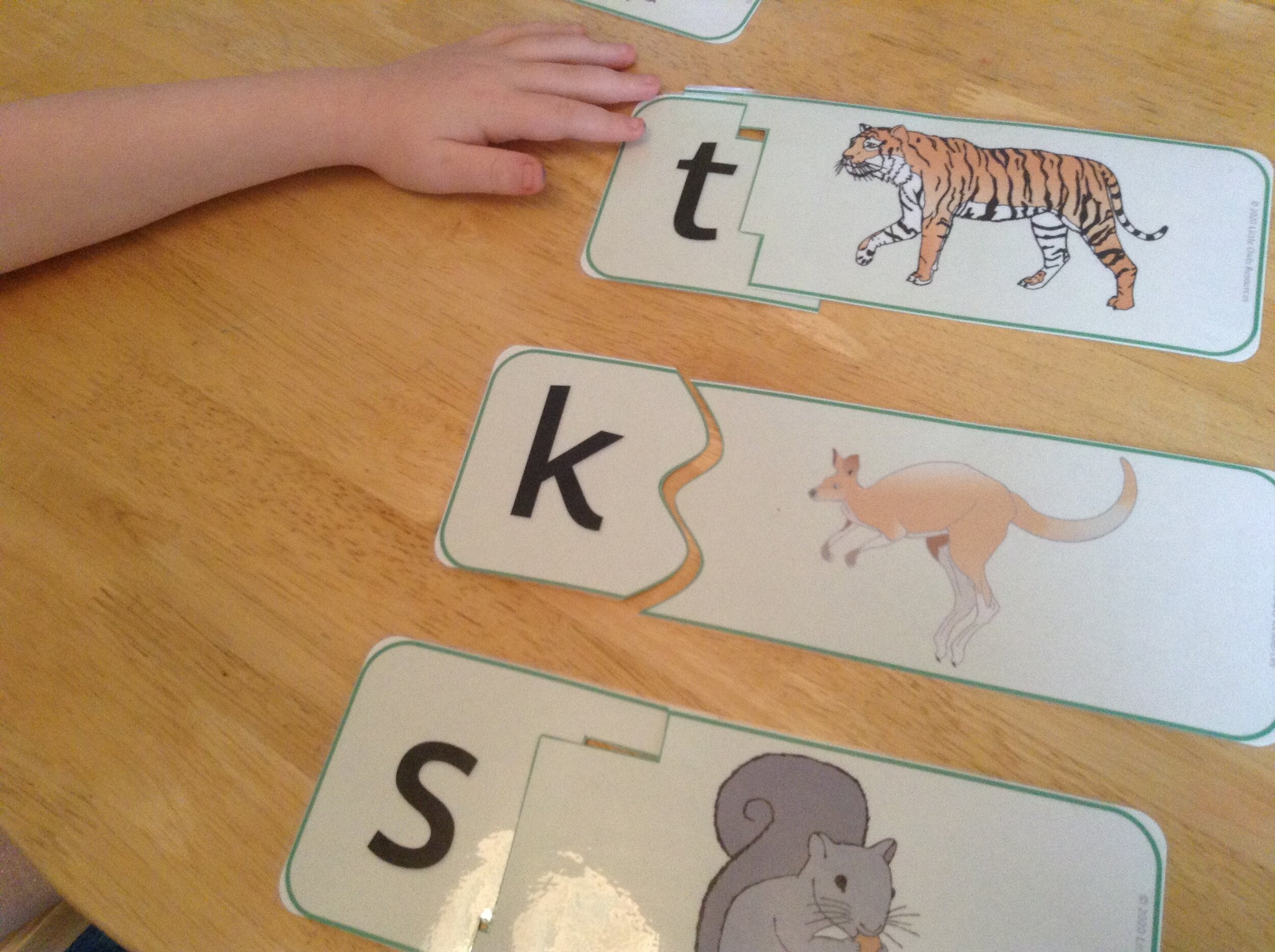 FREE Animal Alphabet Puzzle printable Early Years/EY (EYFS) resources