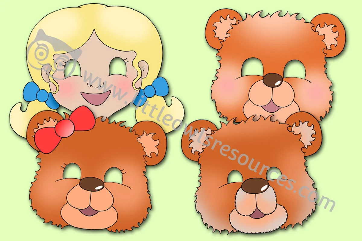 FREE Goldilocks and the Three Bears printable Early Years/EYFS resources/role  play/activities — Little Owls Resources - FREE