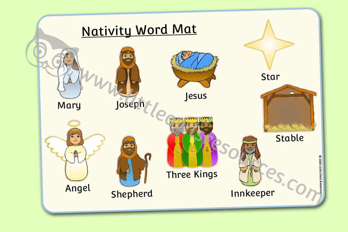 FREE Nativity Story Sequence Cards printable Early Years/EY (EYFS)  resource/download — Little Owls Resources - FREE