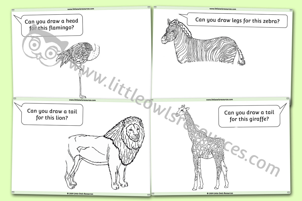 FREE Designing Zoo Animal printable Early Years/EY (EYFS) resource/download  — Little Owls Resources - FREE
