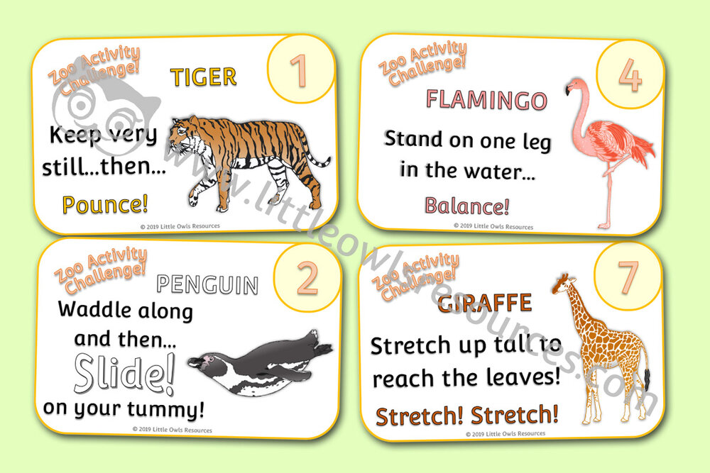 Zoo — Little Owls Resources - FREE