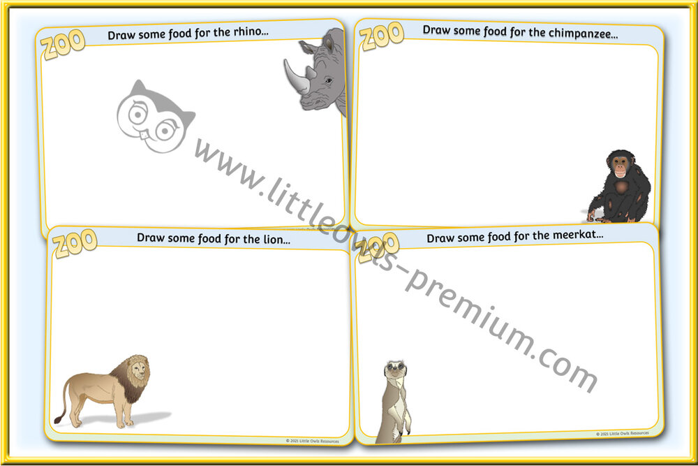 FREE Zoo Animal Counting 0-20 printable Early Years/EY (EYFS)  resource/download — Little Owls Resources - FREE