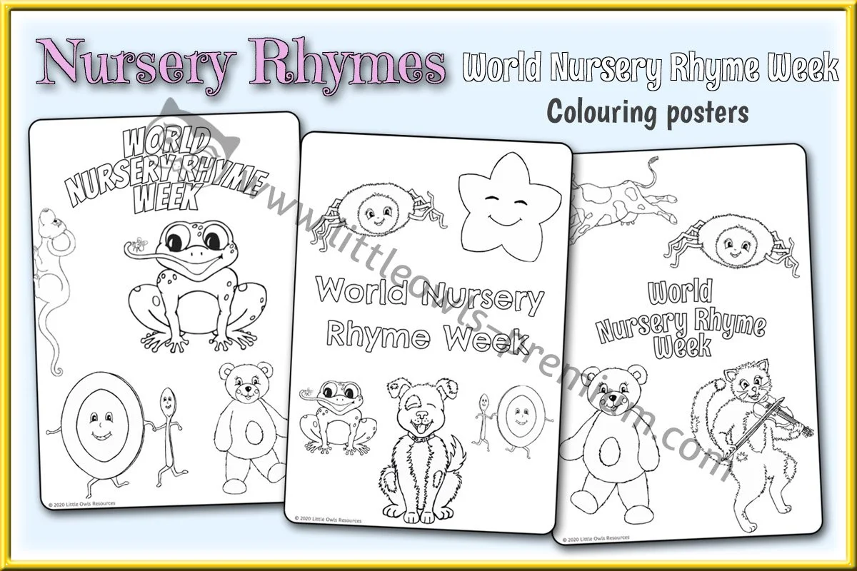 Free Nursery Rhyme Printable Early Years/EY (EYFS) resources/downloads Free Nursery Rhyme Printable Early Years/EY (EYFS) resources/downloads