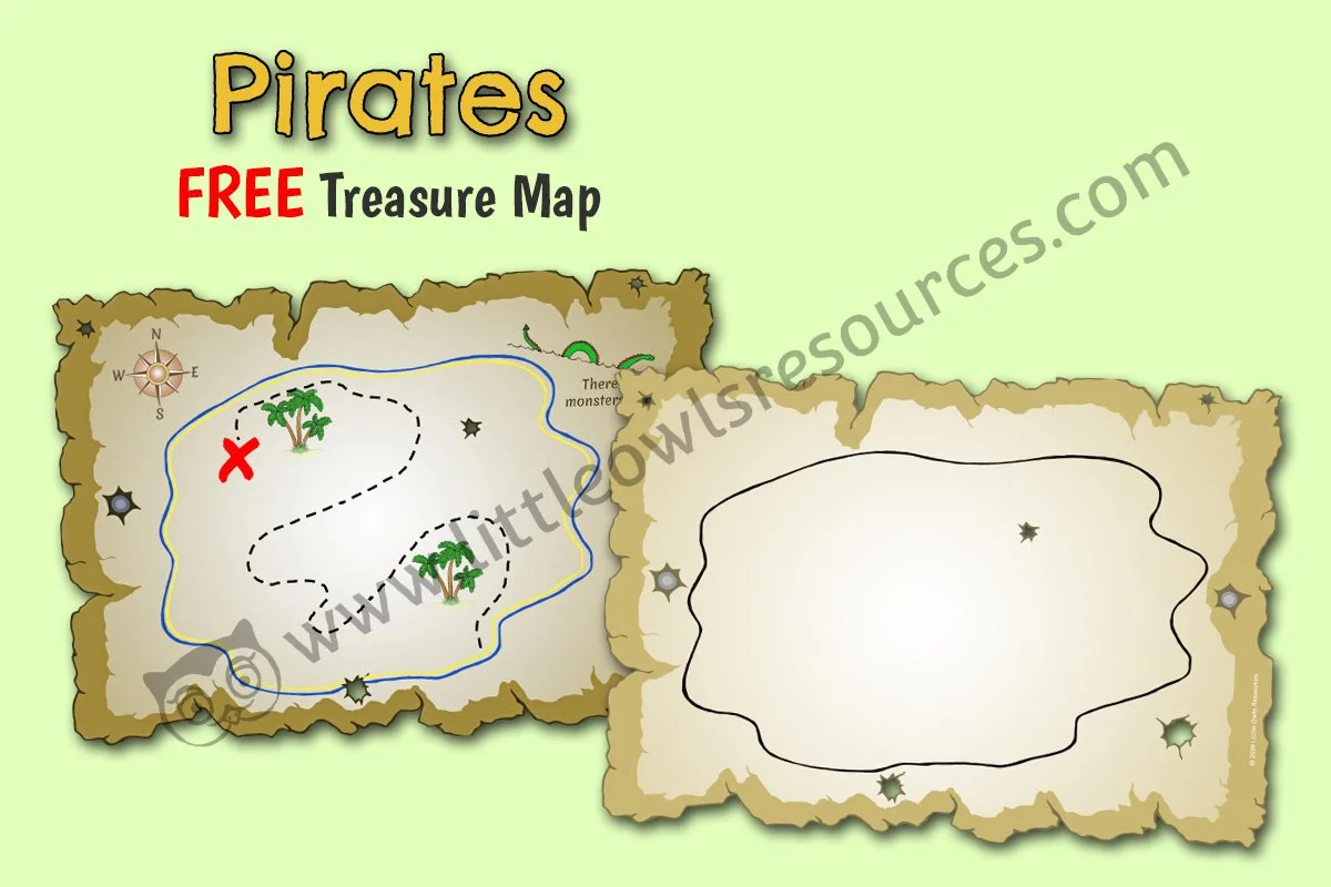 Printable Treasure Map - Treasure MapCover
