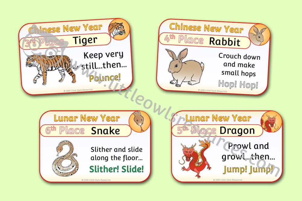 FREE Chinese/Lunar New Year Activity Challenge printable Early Years/EY ...