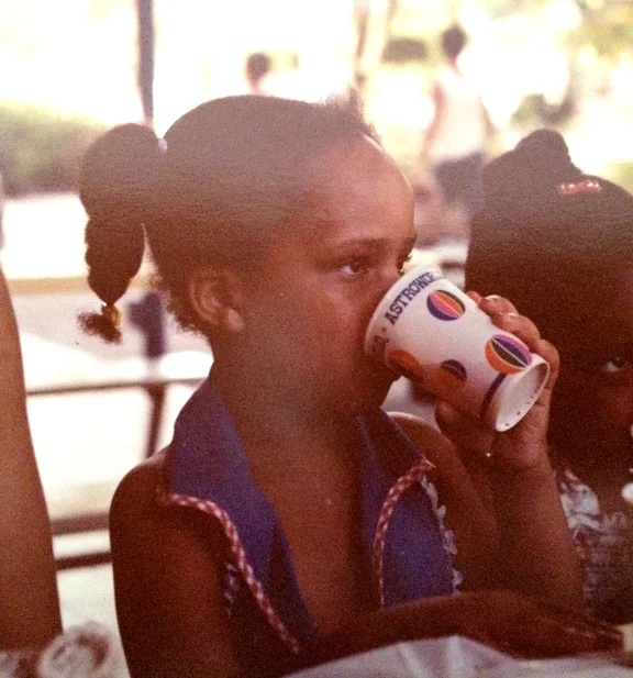 Me with my natural hair at age seven. 1978 - Houston, TX.