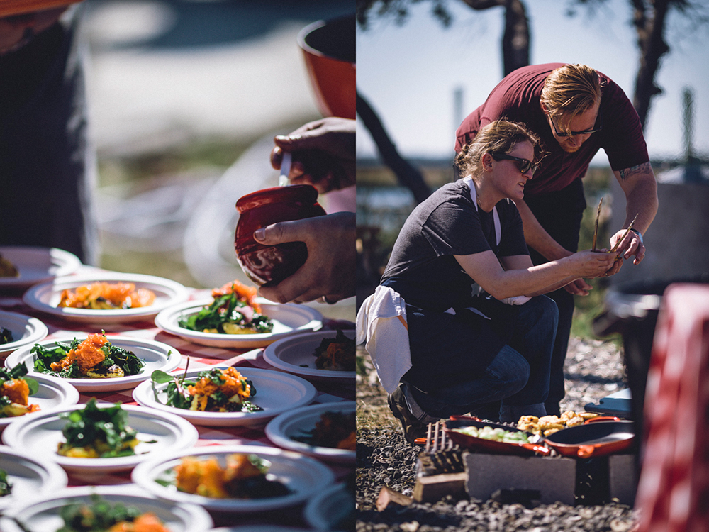 April Bloomfield of The Spotted Pig at Cook It Raw: BBQ Perspectives in Charleston, SC