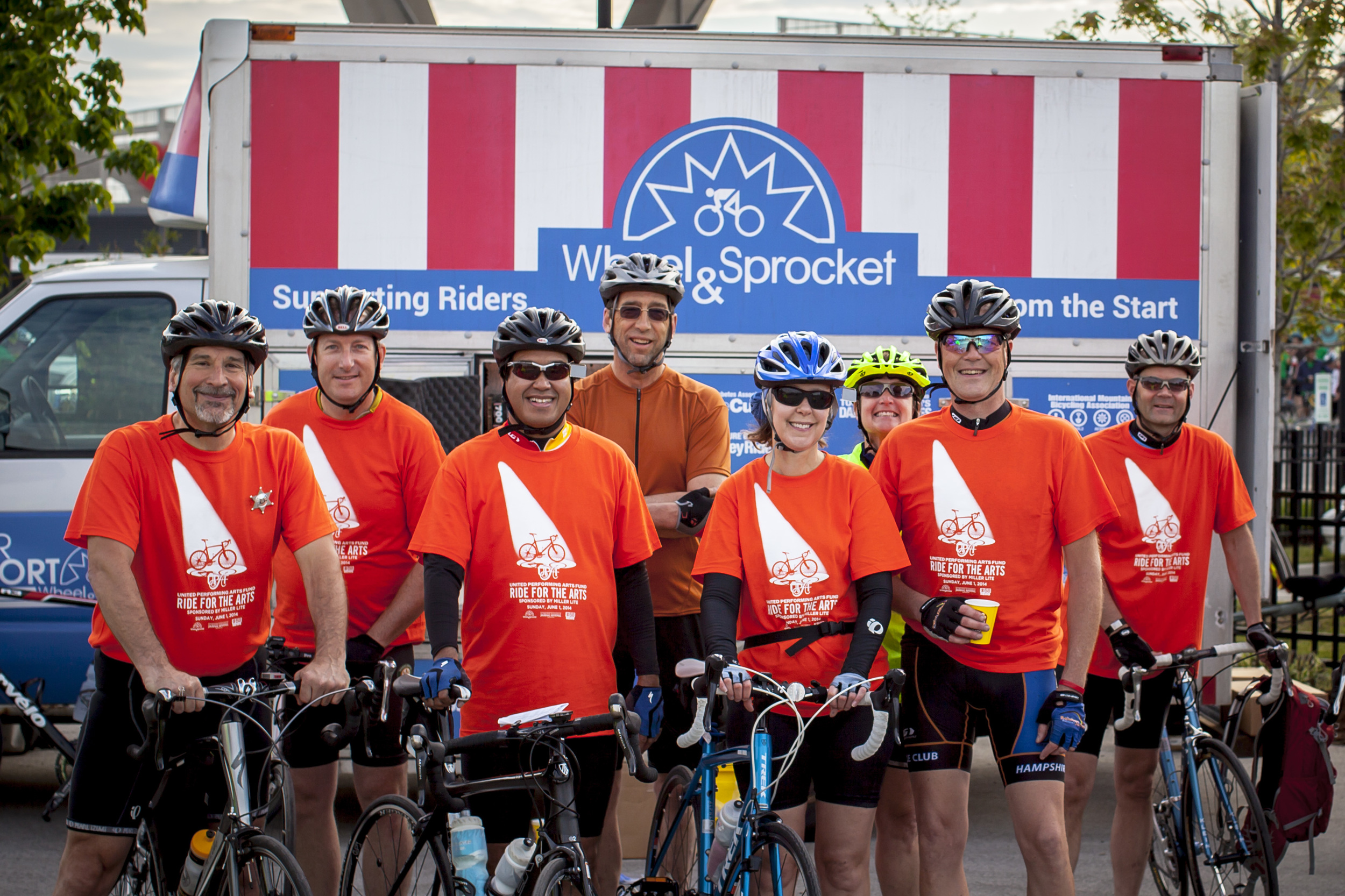 Ride Marshals carry tubes and some tools to assist any mechanical concerns.