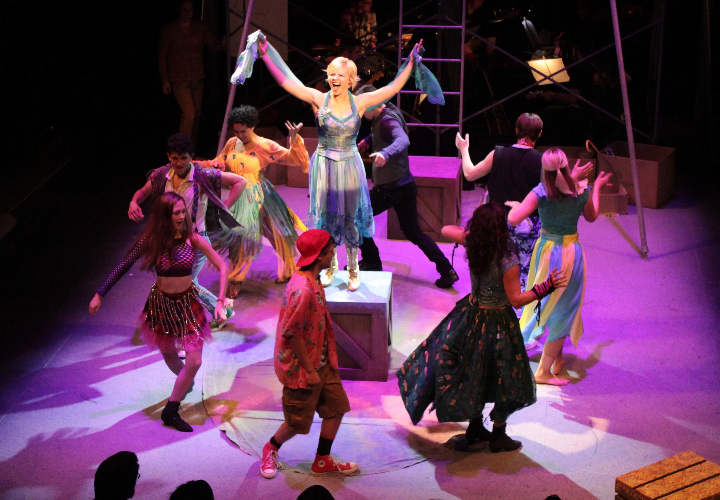 Godspell Lauren Ayn Lusk 14th and 15th of june 2008 sala mozart, auditorium palma de mallorca. godspell lauren ayn lusk