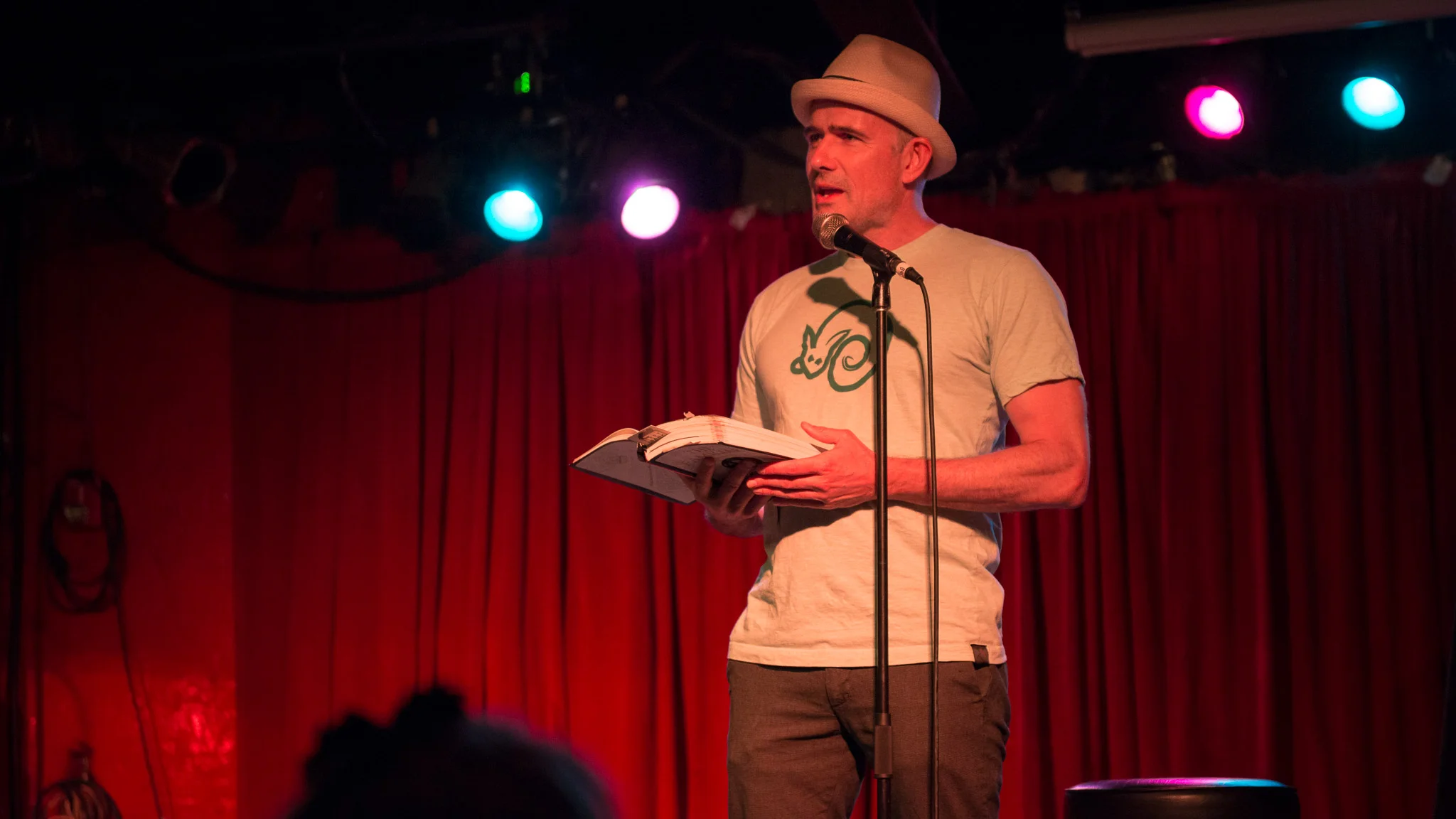 Mark Z. Danielewski reading at the Grog Shop
