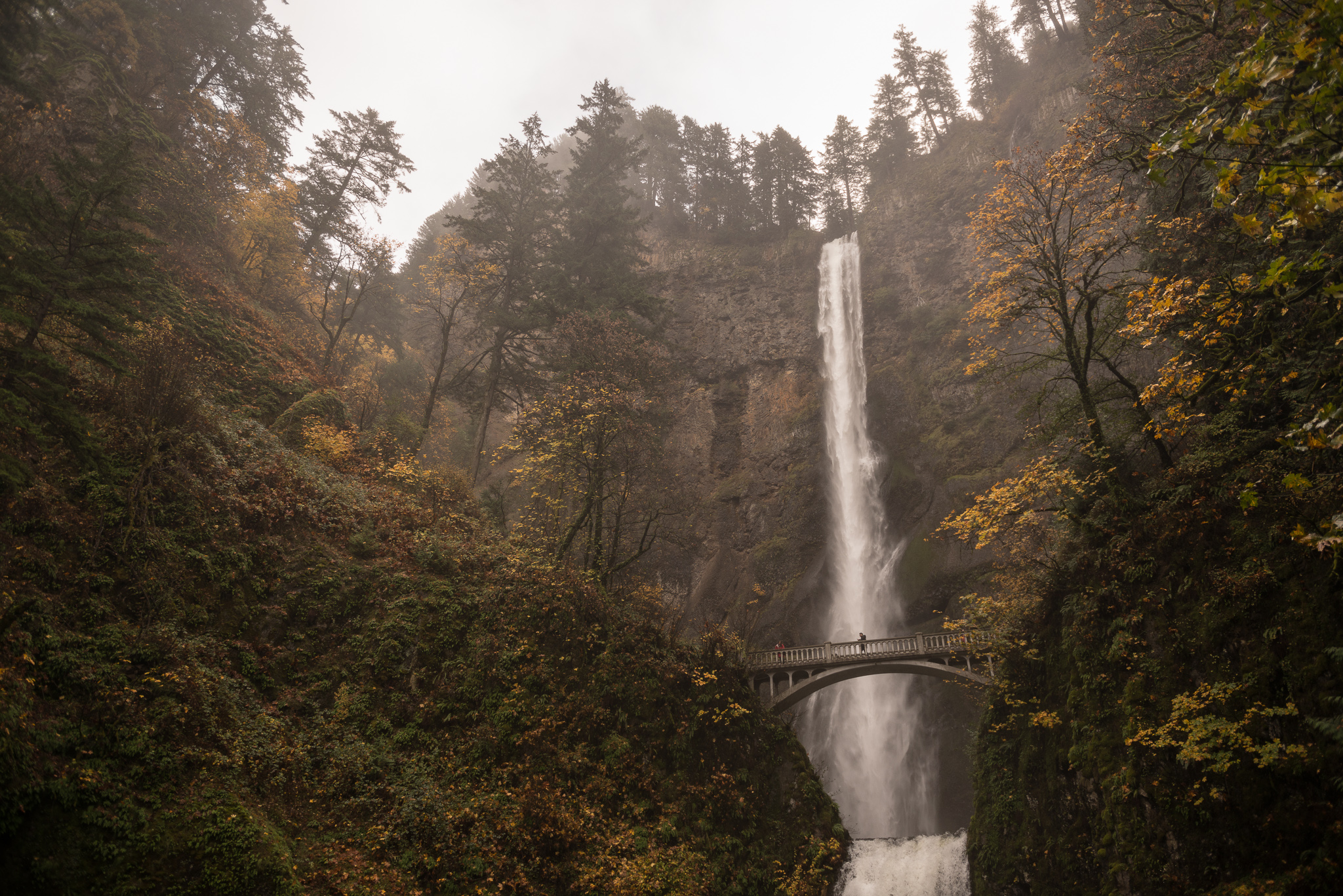 Multnomah Falls.