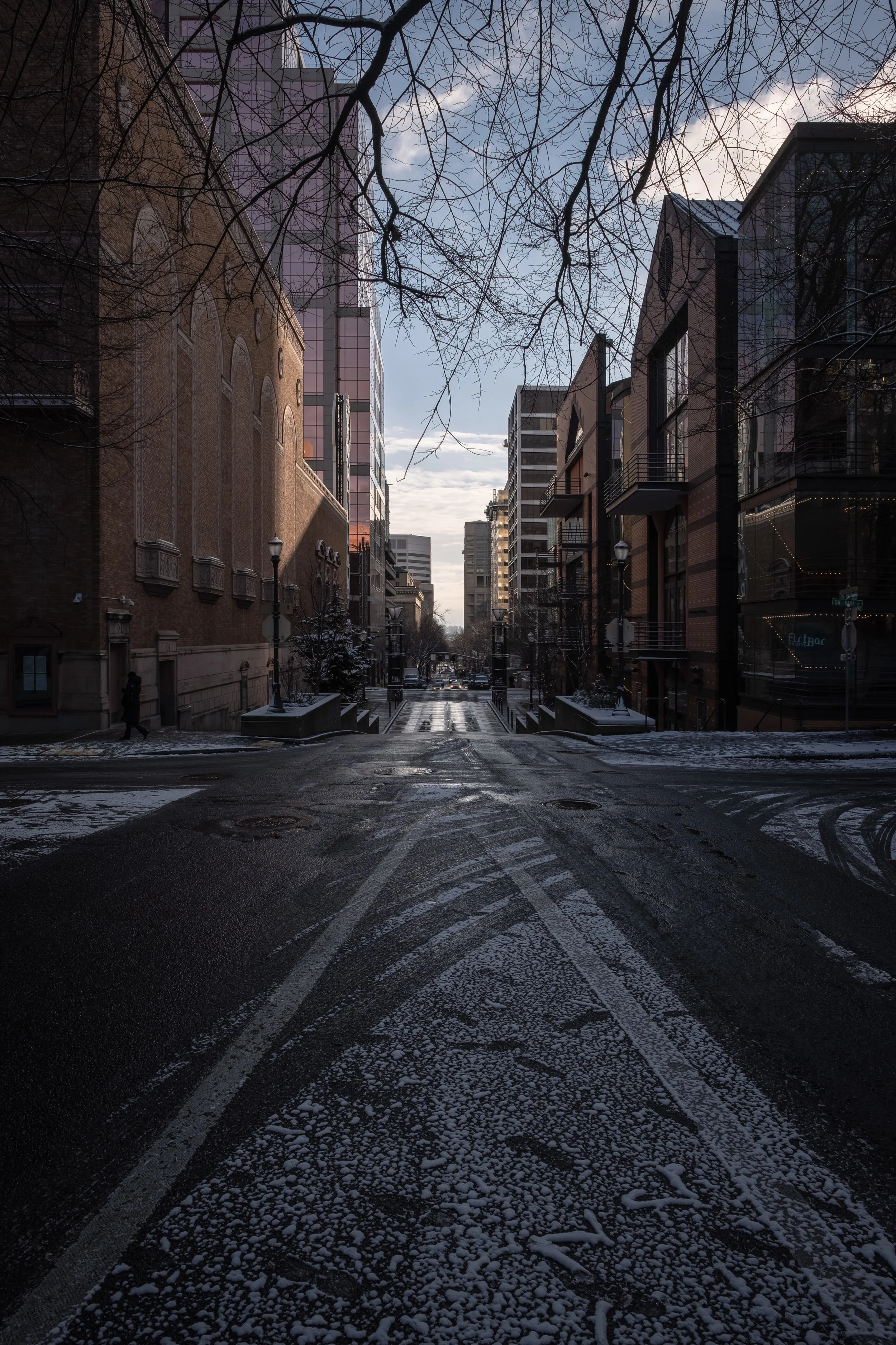 Main street, between Arlene Schnitzer Concert Hall & Portland’5 Centers for the Arts.
