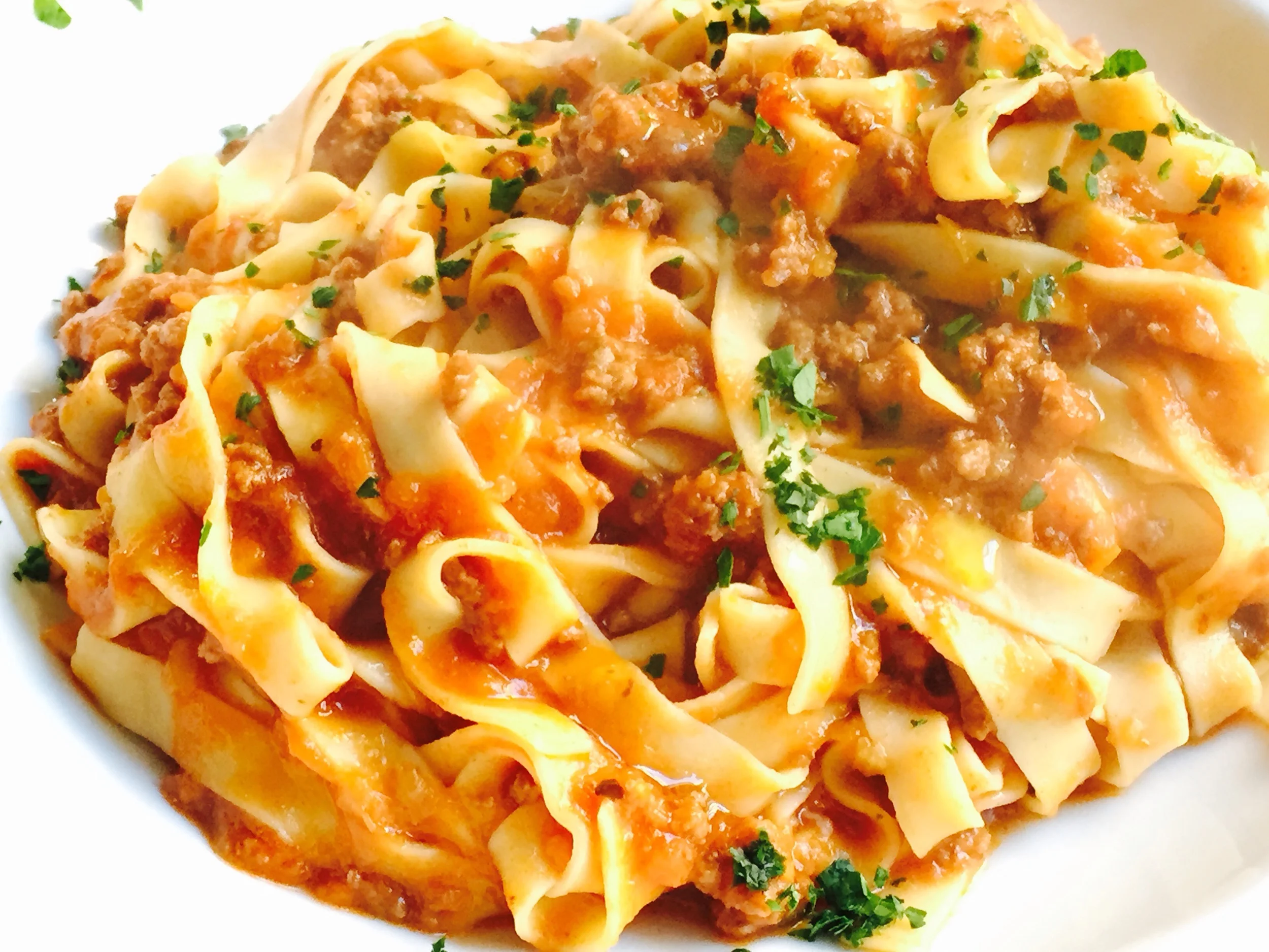 Fettuccine alla Bolognese