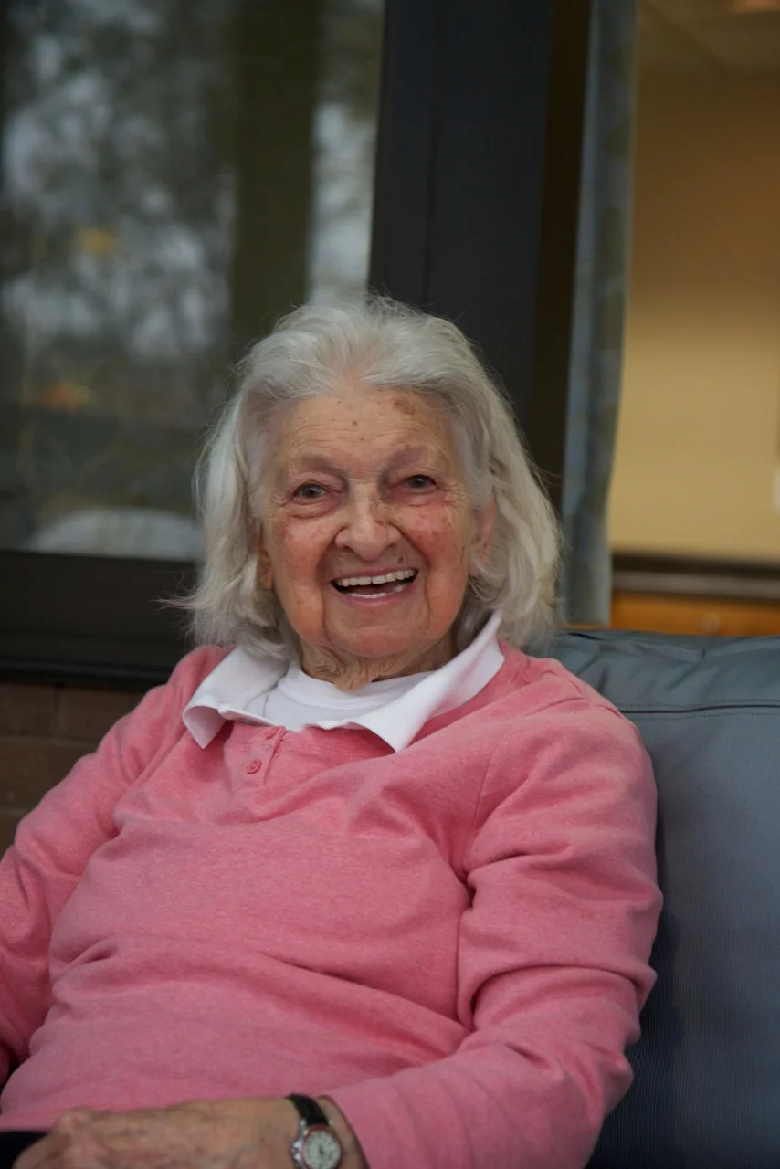 This shining gal is my mother's sister.