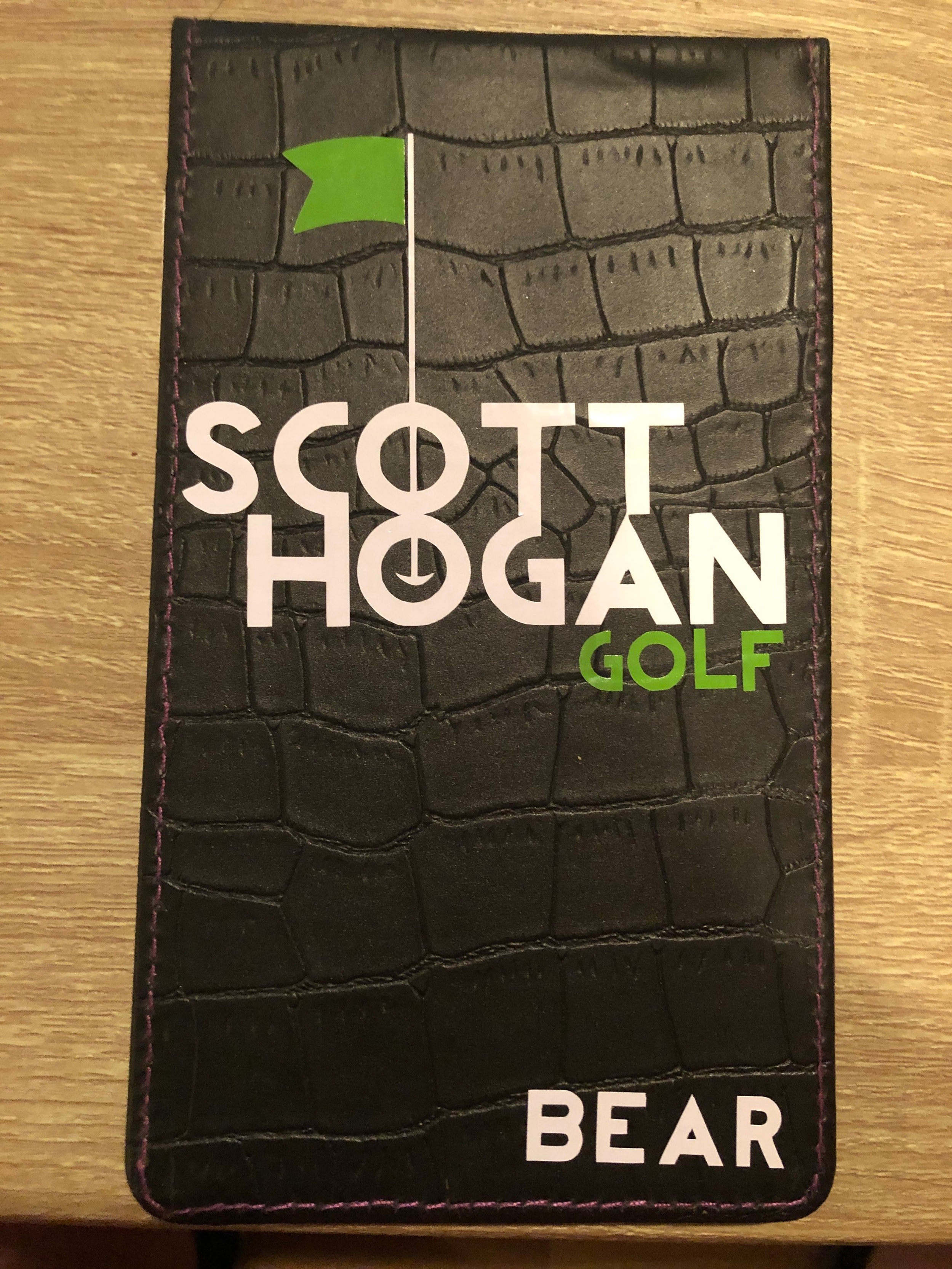 Personalized Yardage Book Cover - 25 Points