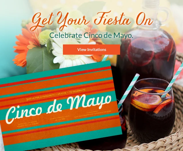 Sign-in Homepage Pane | Cinco de Mayo Invitations