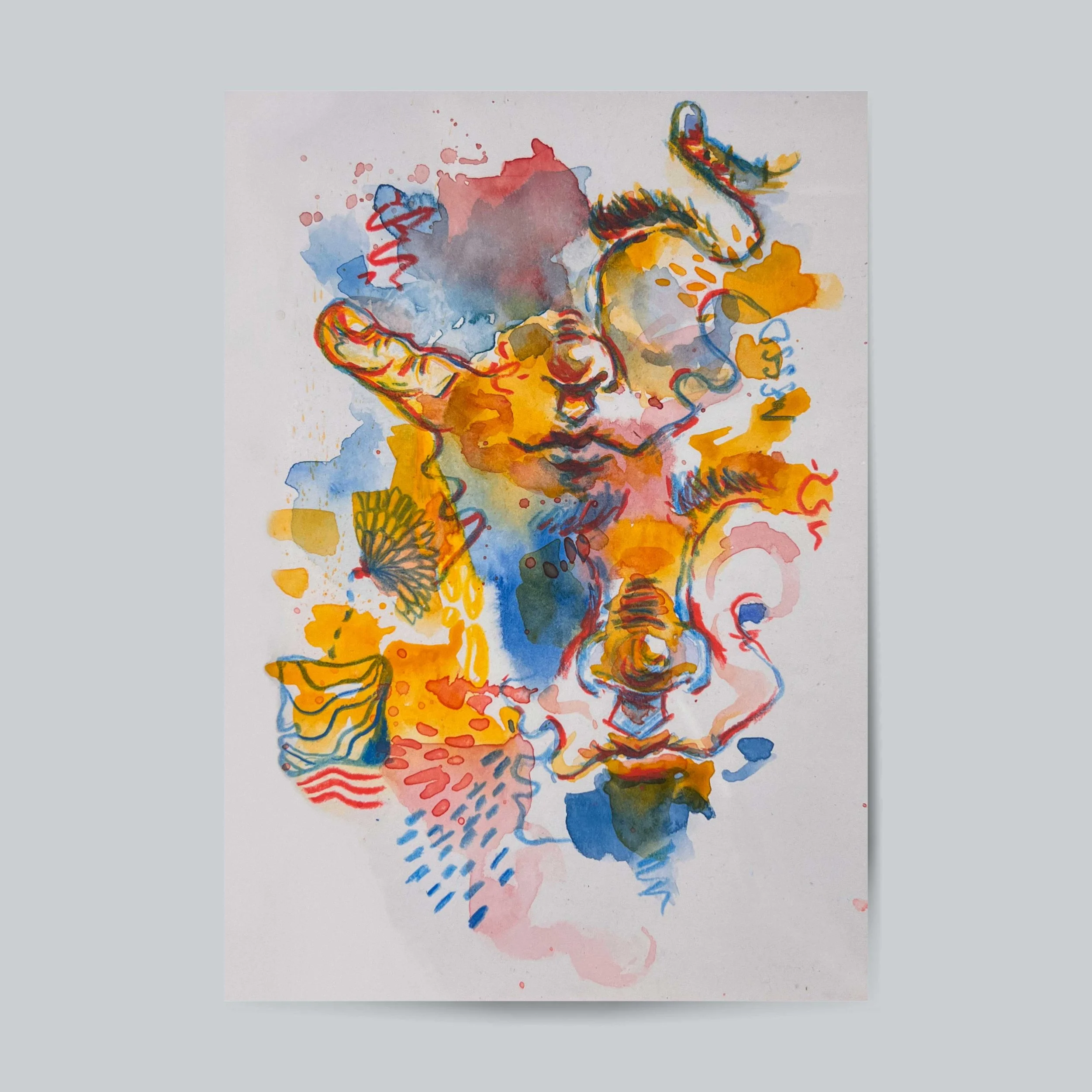 "Secrets at LeStat's" 12" x 18" print