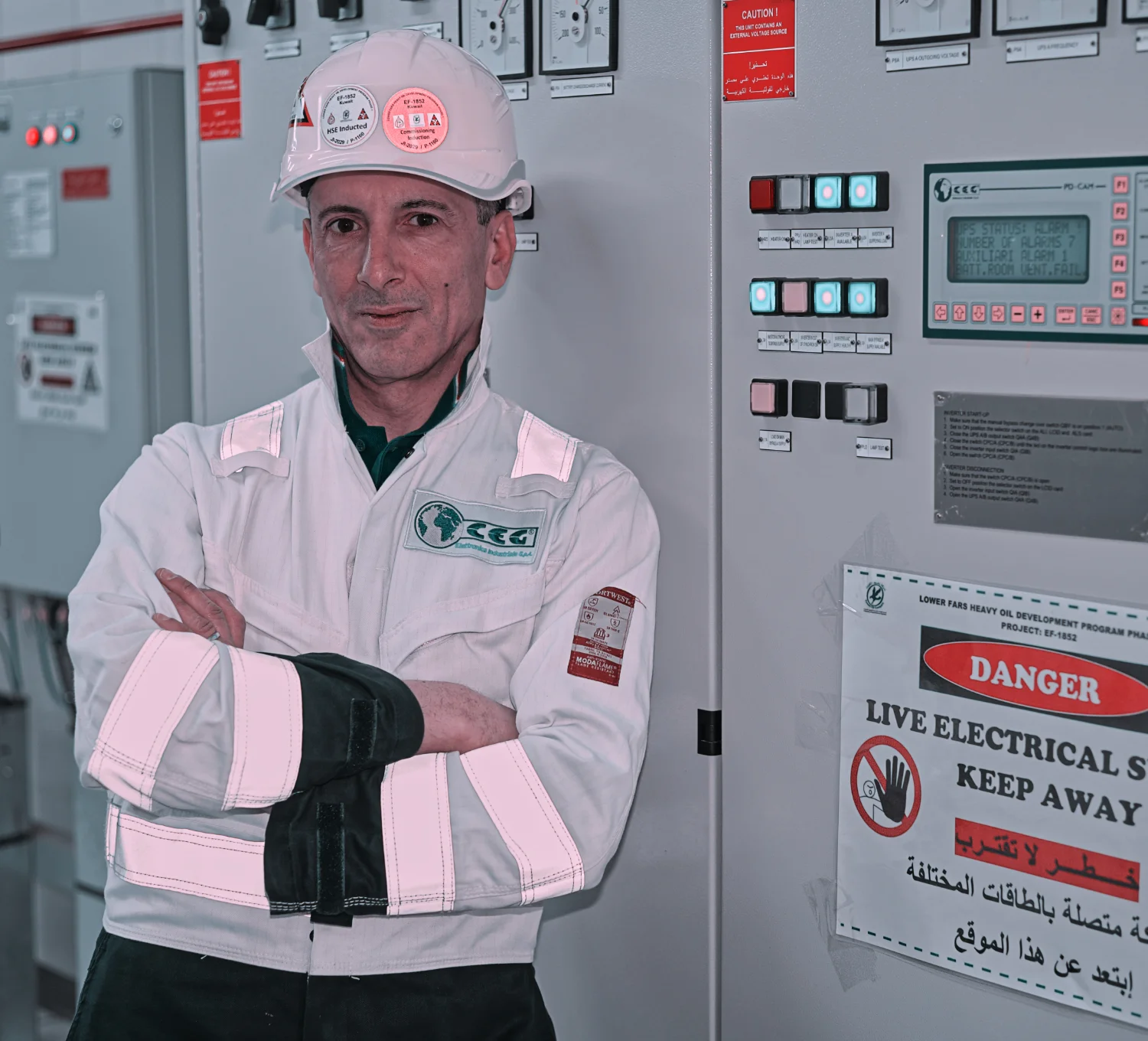 Flavio Medori, 48, Technical Advisor, CEGBorn in Italy and now living in Rome, Flavio is married and has an 11 y/o son. However living away from home for 10 months in a year makes the time at home with his family very special.