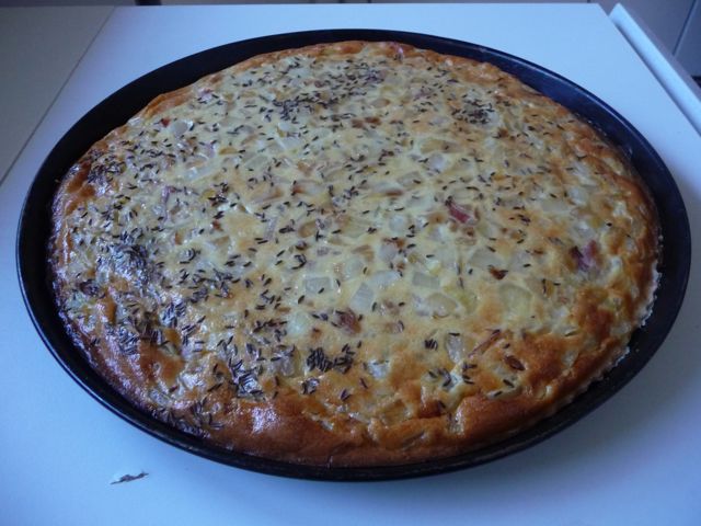 Schwäbischer Zwiebelkuchen
