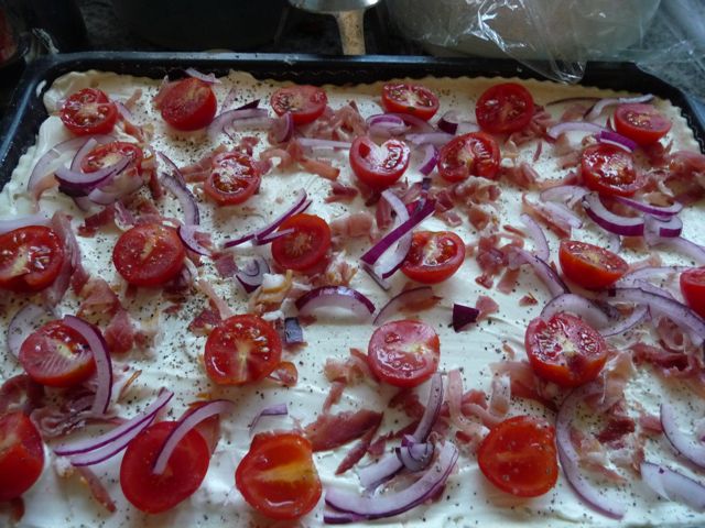 Flammkuchenvariationen