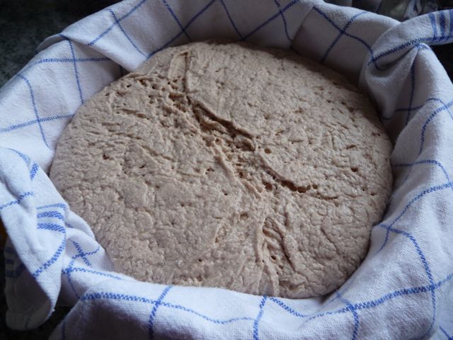 Kastanienbrot ohne Kneten