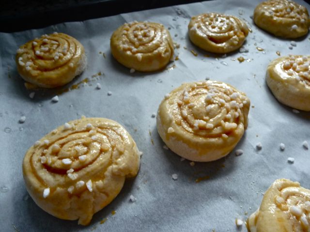 Zum Sonntag gibt es Schwedische Zimtschnecken
