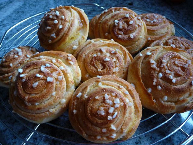 Zum Sonntag gibt es Schwedische Zimtschnecken